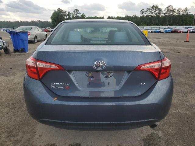 2T1BURHE3JC023460 - 2018 TOYOTA COROLLA L GRAY photo 6