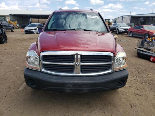 1D4HB38N16F163425 - 2006 DODGE DURANGO SXT RED photo 5