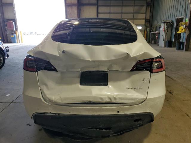 5YJYGDEE7MF063906 - 2021 TESLA MODEL Y Белый фото 6