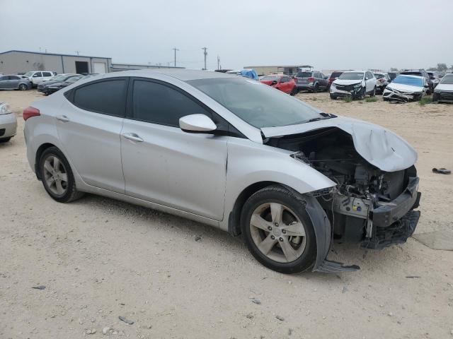 KMHDH4AE2DU661891 - 2013 HYUNDAI ELANTRA GLS SILVER photo 4