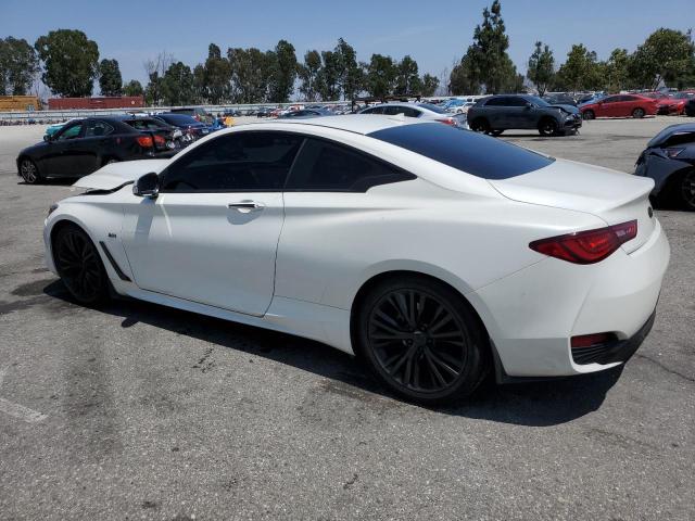 JN1EV7EK5HM360642 - 2017 INFINITI Q60 PREMIUM WHITE photo 2