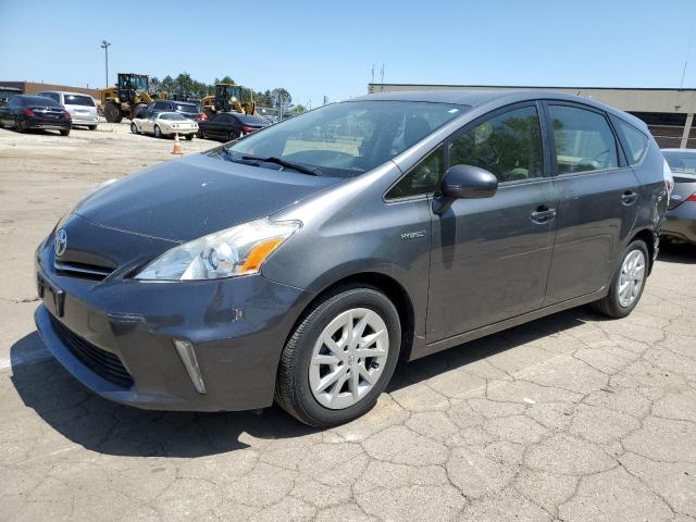 JTDZN3EU6C3153930 - 2012 TOYOTA PRIUS V GRAY photo 1