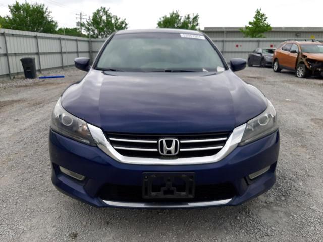 1HGCR2F55DA270179 - 2013 HONDA ACCORD SPORT BLUE photo 5