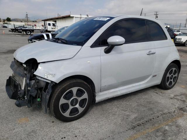 3C3CFFGE9HT500788 - 2017 FIAT 500 ELECTRIC WHITE photo 1