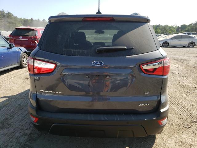 MAJ6S3GL7NC463772 - 2022 FORD ECOSPORT SE Gris photo 6