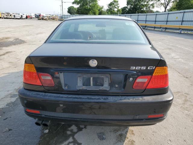 WBABV13444JT22409 - 2004 BMW 325 CI SULEV BLACK photo 6