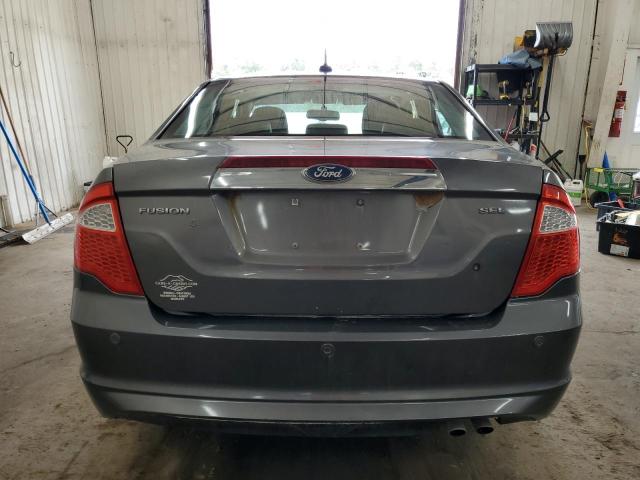 3FAHP0JA3AR371134 - 2010 FORD FUSION SEL GRAY photo 6