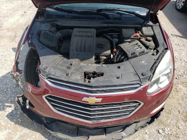 2GNALCEK4H1546850 - 2017 CHEVROLET EQUINOX LT BURGUNDY photo 11