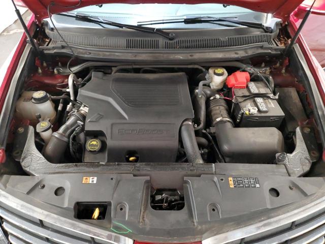 2LMHJ5ATXKBL00992 - 2019 LINCOLN MKT BURGUNDY photo 12