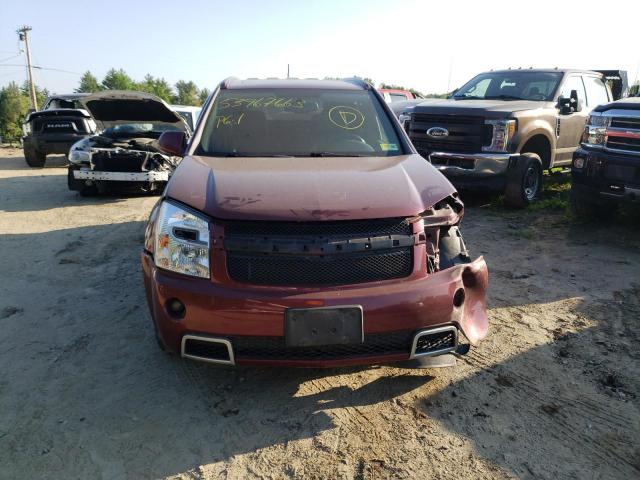 2CNDL037X96249018 - 2009 CHEVROLET EQUINOX SPORT RED photo 5