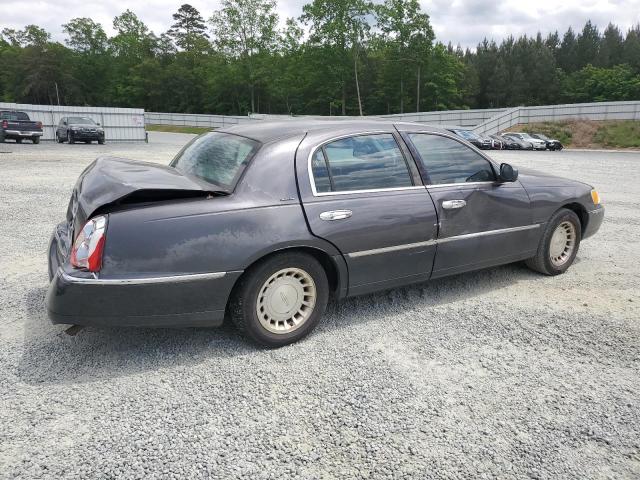 1LNHM81W4YY783163 - 2000 LINCOLN TOWN CAR EXECUTIVE Մոխրագույն լուսանկար 3