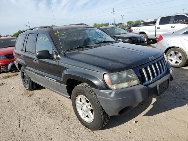 1J4GX48S64C115451 - 2004 JEEP GRAND CHER LAREDO BLACK photo 1