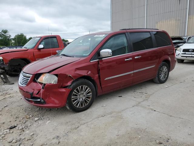 2C4RC1CGXER311512 - 2014 CHRYSLER TOWN & COU TOURING L MAROON photo 1