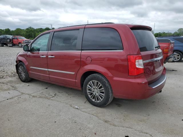2C4RC1CGXER311512 - 2014 CHRYSLER TOWN & COU TOURING L MAROON photo 2