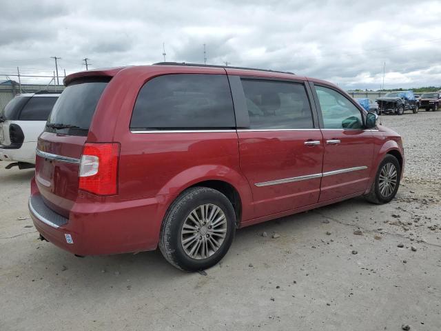 2C4RC1CGXER311512 - 2014 CHRYSLER TOWN & COU TOURING L MAROON photo 3