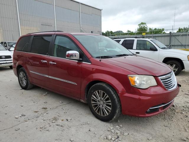 2C4RC1CGXER311512 - 2014 CHRYSLER TOWN & COU TOURING L MAROON photo 4