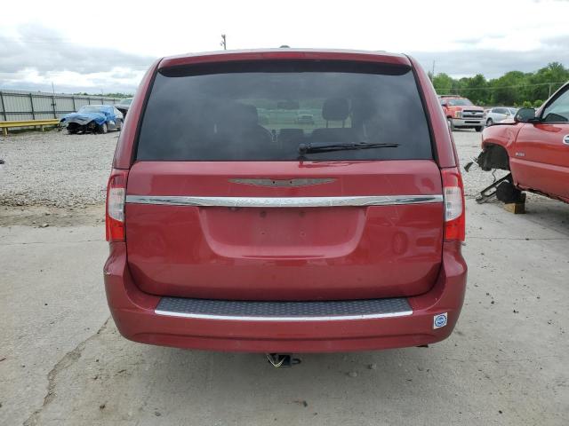 2C4RC1CGXER311512 - 2014 CHRYSLER TOWN & COU TOURING L MAROON photo 6
