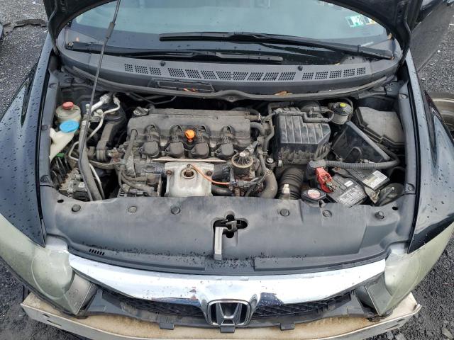 19XFA1F62AE080239 - 2010 HONDA CIVIC LX-S أسود صورة 11