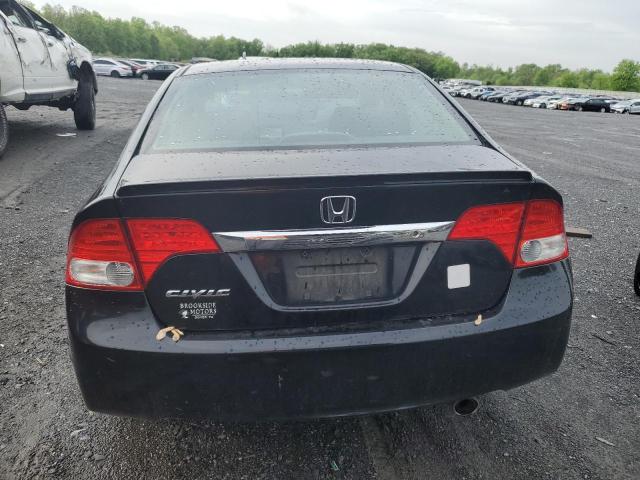 19XFA1F62AE080239 - 2010 HONDA CIVIC LX-S أسود صورة 6