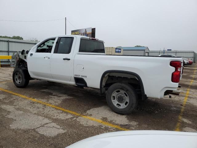 1GC5WLE78NF244088 - 2022 CHEVROLET SILVERADO C2500 HEAVY DUTY WHITE photo 2