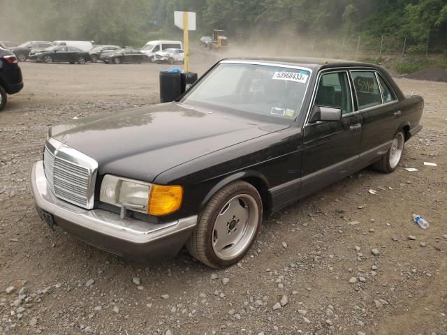 WDBCA39EXMA603580 - 1991 MERCEDES-BENZ 560 SEL BLACK photo 1