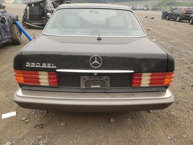 WDBCA39EXMA603580 - 1991 MERCEDES-BENZ 560 SEL BLACK photo 6