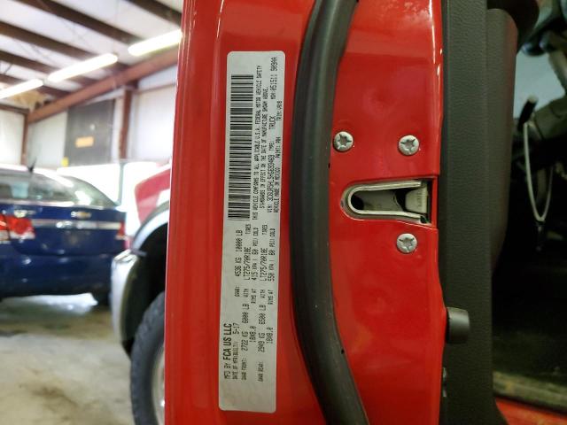 3C6UR5HL5HG693469 - 2017 DODGE 2500 RAM ST RED photo 13