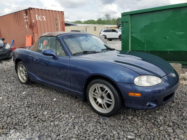 JM1NB353230312023 - 2003 MAZDA MX-5 MIATA BASE BLUE photo 4