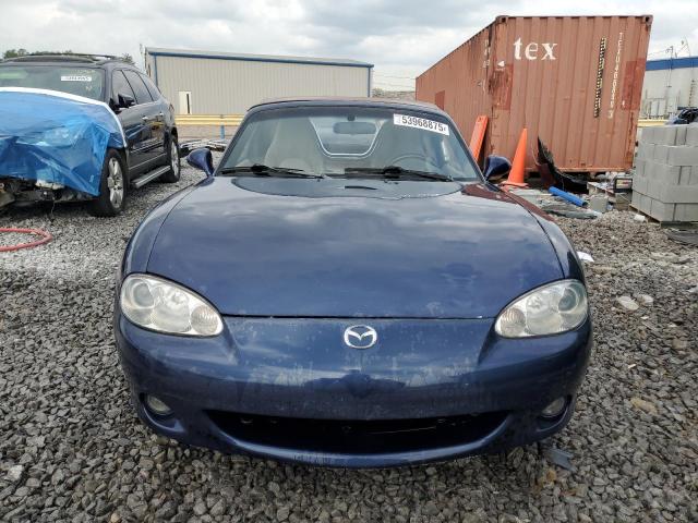 JM1NB353230312023 - 2003 MAZDA MX-5 MIATA BASE BLUE photo 5