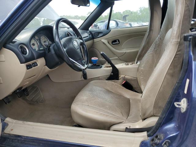 JM1NB353230312023 - 2003 MAZDA MX-5 MIATA BASE BLUE photo 7