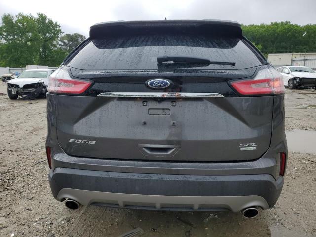 2FMPK3J96KBB77236 - 2019 FORD EDGE SEL GRAY photo 6