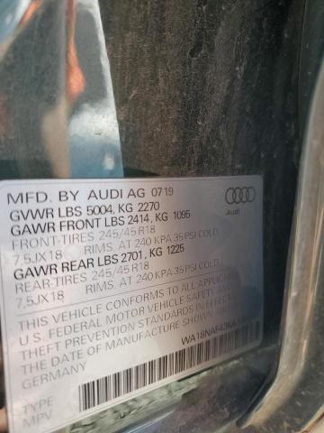 WA18NAF43KA106048 - 2019 AUDI A4 ALLROAD PREMIUM PLUS GREEN photo 12