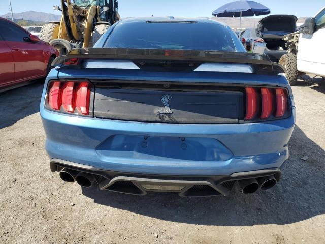 1FA6P8SJ5L5501179 - 2020 FORD MUSTANG SHELBY GT500 BLUE photo 6