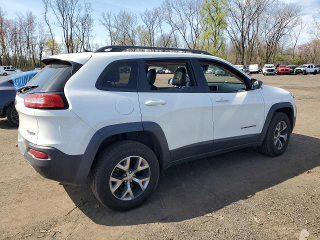 1C4PJMBSXFW779463 - 2015 JEEP CHEROKEE TRAILHAWK WHITE photo 3