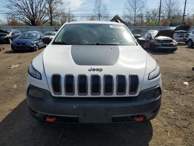 1C4PJMBSXFW779463 - 2015 JEEP CHEROKEE TRAILHAWK WHITE photo 5