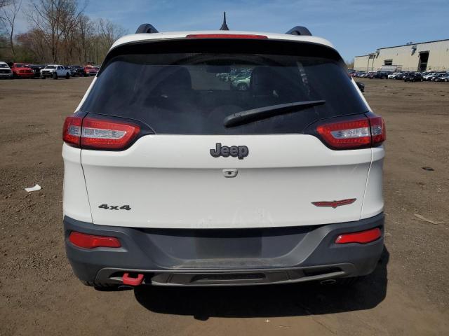 1C4PJMBSXFW779463 - 2015 JEEP CHEROKEE TRAILHAWK WHITE photo 6