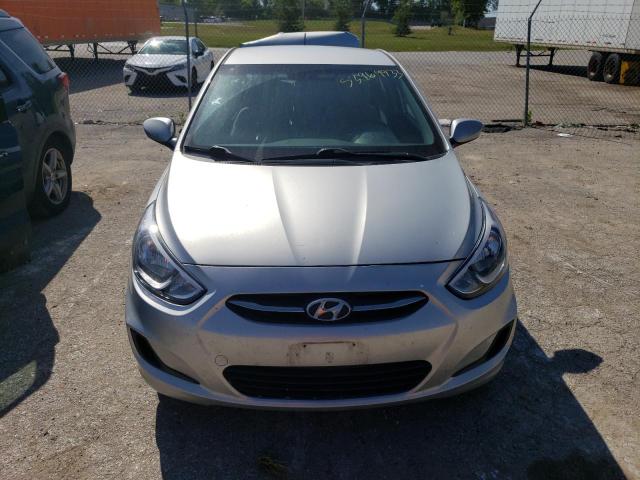 KMHCT4AE3GU007321 - 2016 HYUNDAI ACCENT SE GRAY photo 5