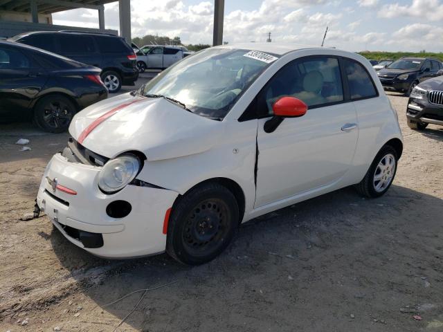 3C3CFFAR6DT713235 - 2013 FIAT 500 POP WHITE photo 1