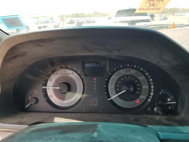 5FNRL5H63CB105139 - 2012 HONDA ODYSSEY EXL BURGUNDY photo 9