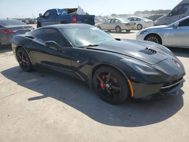 1G1YB2D77F5102562 - 2015 CHEVROLET CORVETTE STINGRAY 1LT BLACK photo 4