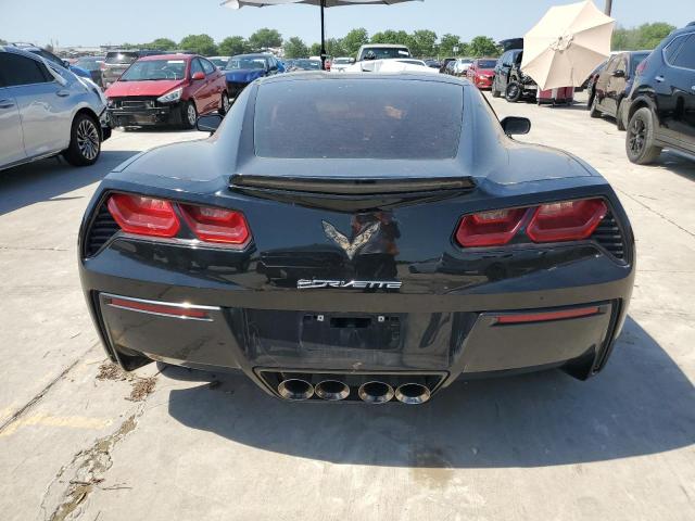 1G1YB2D77F5102562 - 2015 CHEVROLET CORVETTE STINGRAY 1LT BLACK photo 6