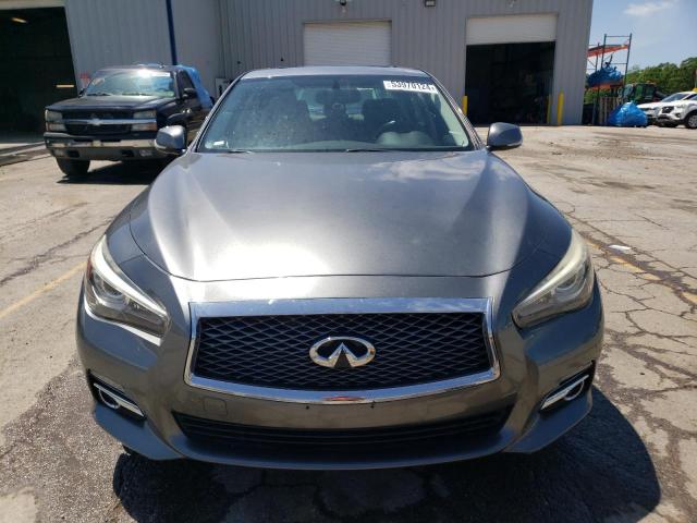 JN1EV7AR9GM342758 - 2016 INFINITI Q50 PREMIUM GRAY photo 5