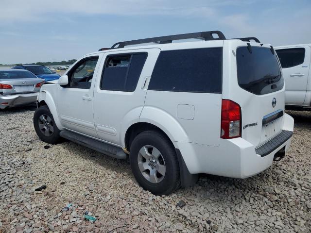5N1AR18W66C681955 - 2006 NISSAN PATHFINDER LE WHITE photo 2