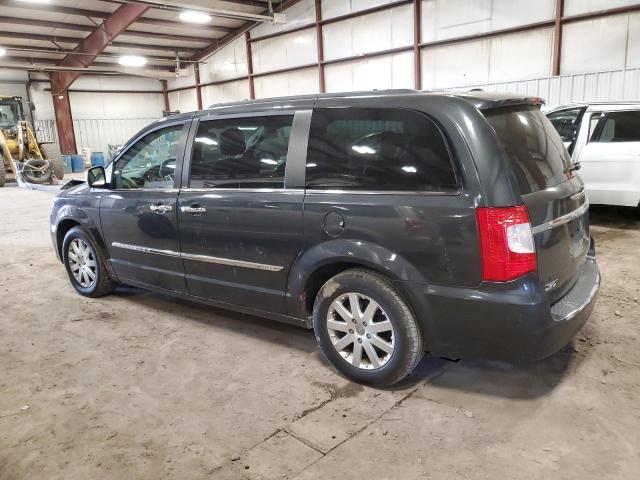 2C4RC1CG6CR300939 - 2012 CHRYSLER TOWN & COU TOURING L BLACK photo 2