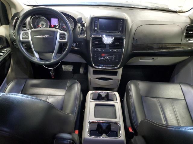 2C4RC1CG6CR300939 - 2012 CHRYSLER TOWN & COU TOURING L BLACK photo 8