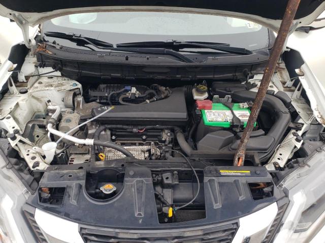 JN8AT2MV0HW262854 - 2017 NISSAN ROGUE S WHITE photo 11