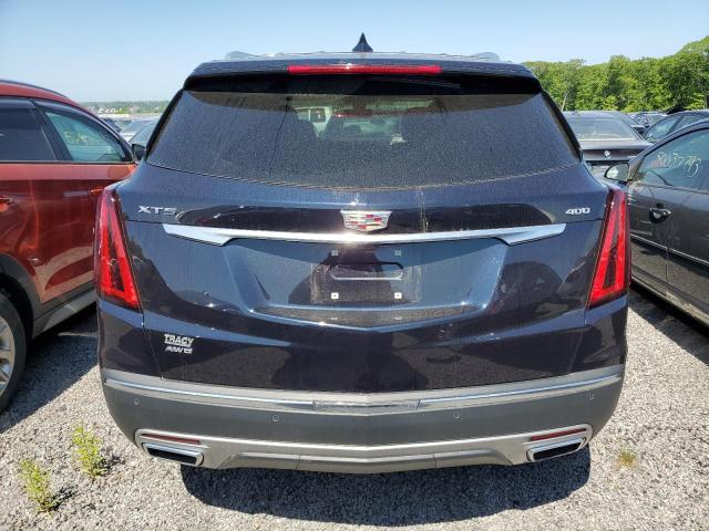 1GYKNDRSXNZ105101 - 2022 CADILLAC XT5 PREMIUM LUXURY BLUE photo 6