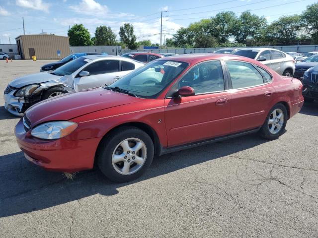 1FAFP53281A241595 - 2001 FORD TAURUS SE MAROON photo 1