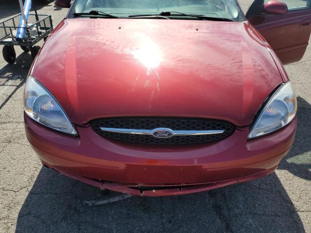 1FAFP53281A241595 - 2001 FORD TAURUS SE MAROON photo 11