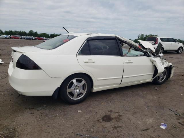 JHMCN36467C001641 - 2007 HONDA ACCORD HYBRID WHITE photo 3